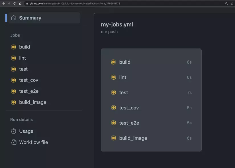 Deploy Github Self Host Runner với Docker Compose dùng Replicated Mode 23