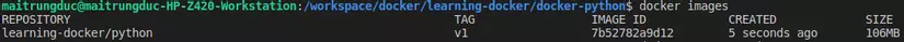 Dockerize ứng dụng Python, Flask 1