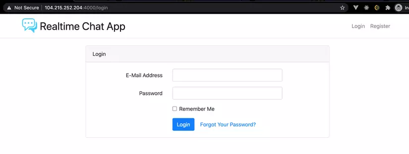 Deploy ứng dụng Docker Laravel Realtime Chat 3