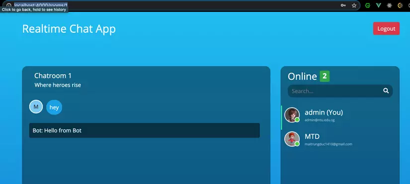 Dockerize ứng dụng chat realtime với Laravel, Nginx, VueJS, Laravel Echo, Redis, SocketIO 5
