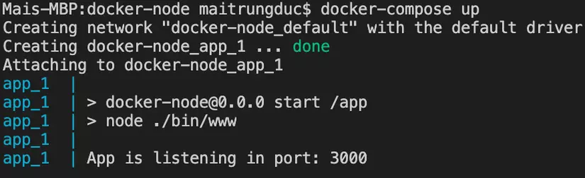 Dockerize ứng dụng NodeJS 2