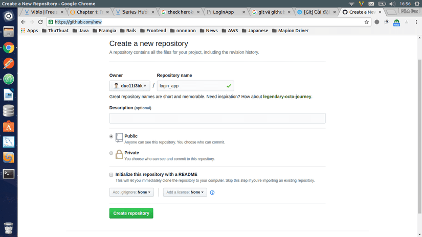 Series Hướng Dẫn Lập Trình Ruby on Rails (Phần 7) - Deploy App On Heroku 3