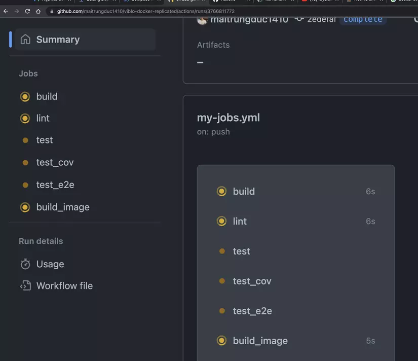 Deploy Github Self Host Runner với Docker Compose dùng Replicated Mode 19