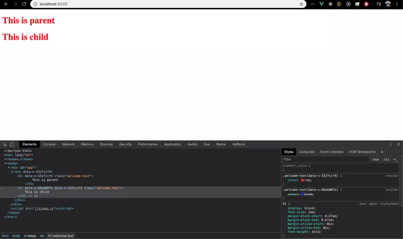 Bài 15: Scoped CSS trong VueJS và các kĩ thuật liên quan 3