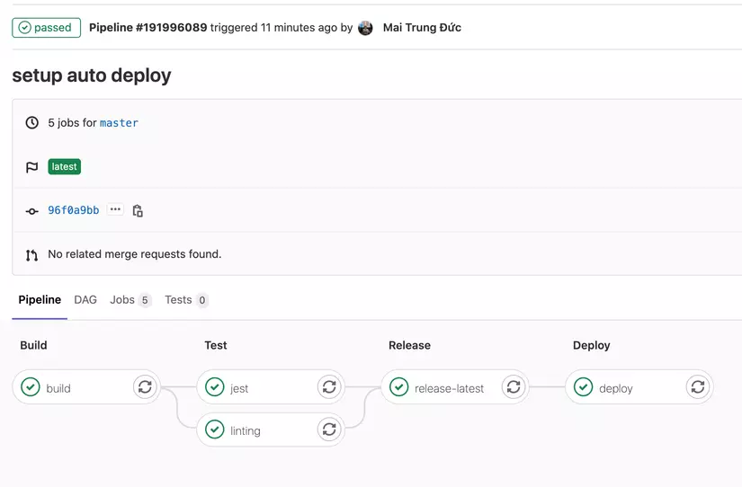 Auto deploy với Docker và Gitlab CI 17