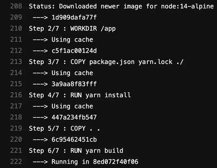 Tăng tốc độ build và tối giản Docker image 11