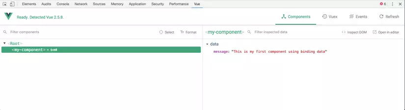 Bài 3: Sử dụng Vue devtool để theo dõi component 2