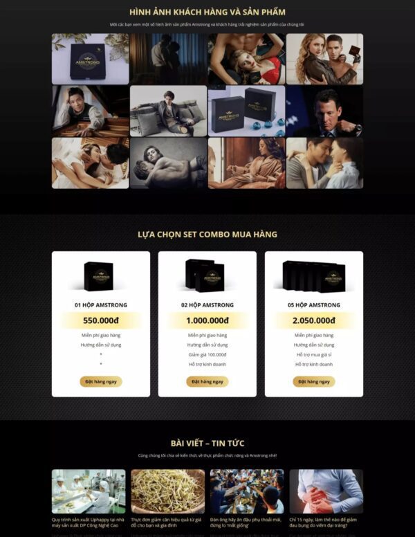 Alternative view of Thiết kế website bán thực phẩm chức năng (HIBU17831)