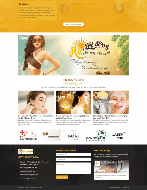 Alternative view of Thiết kế website SPA (HIBU17711)