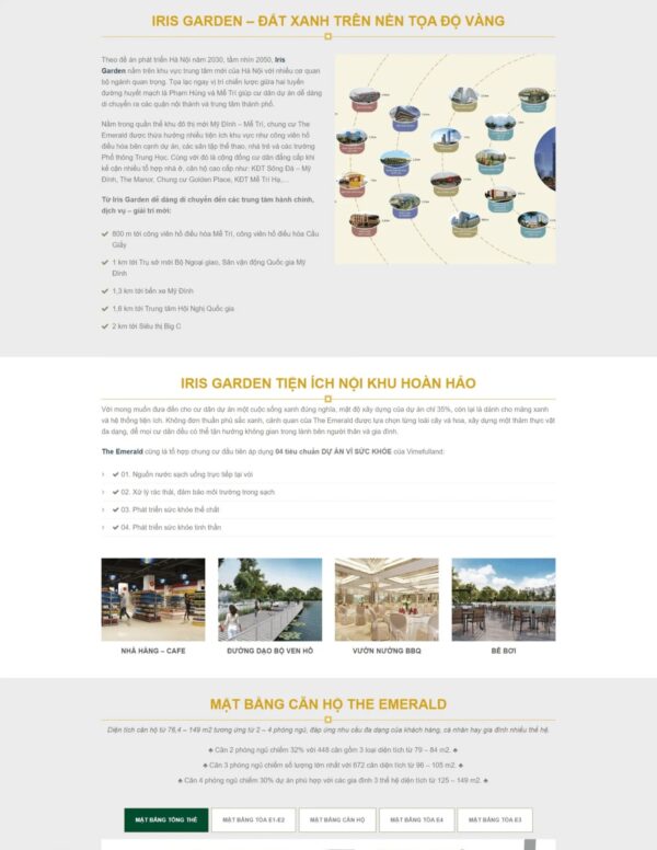 Thiết kế website bất động sản (HIBU18035) 6