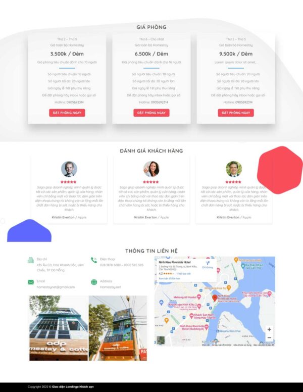 Thiết kế website giới thiệu khách sạn (HIBU18082) 6